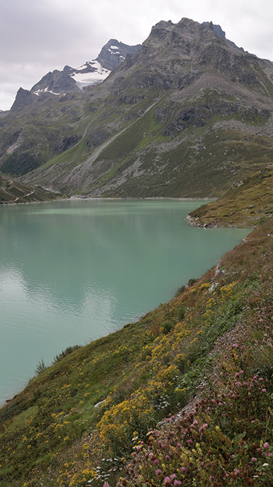 Uitzicht bij Silvrettasee